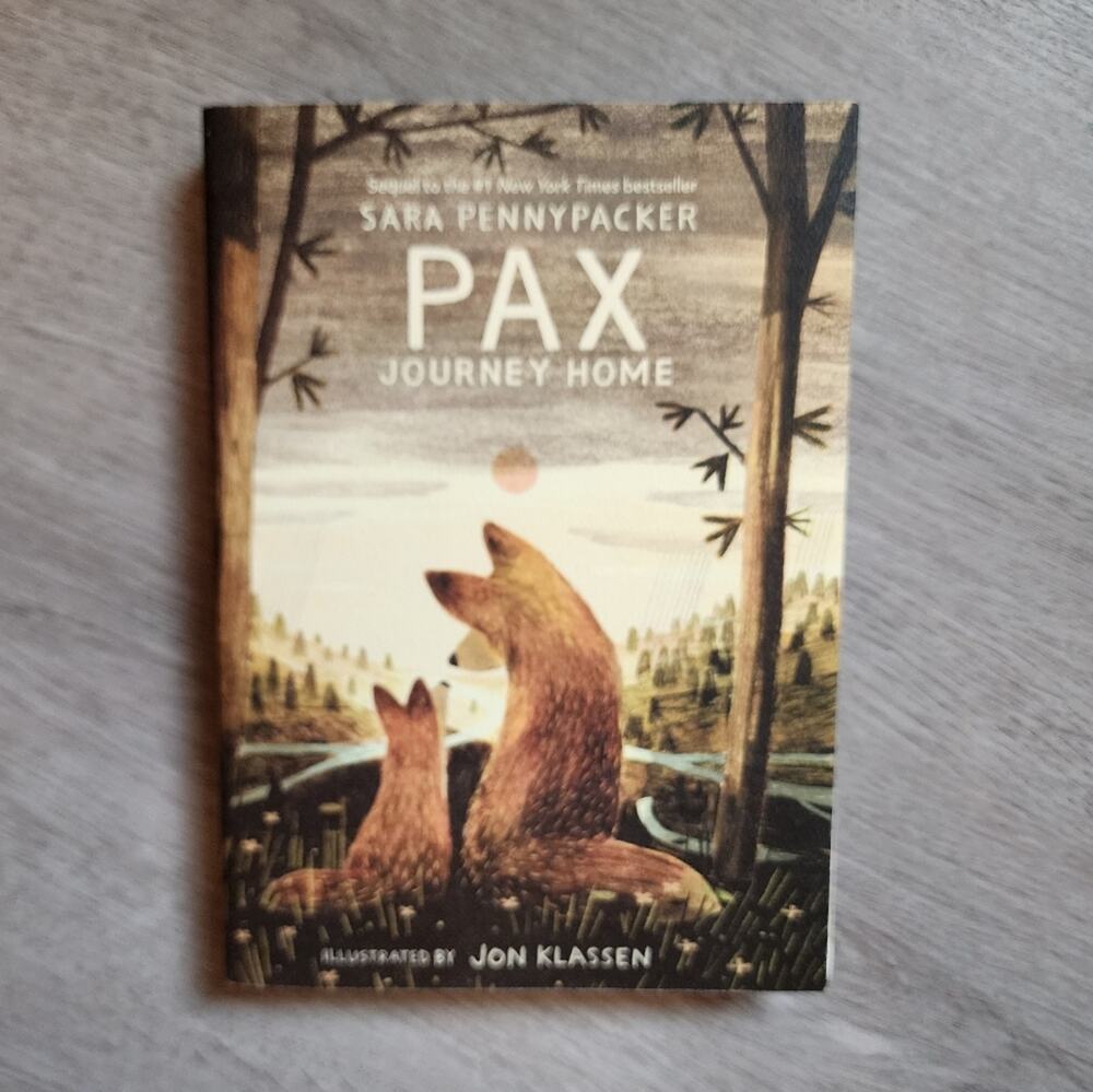 Pax Journey Home by Sara Pennypacker Paperback Children's Fiction Chapter Book